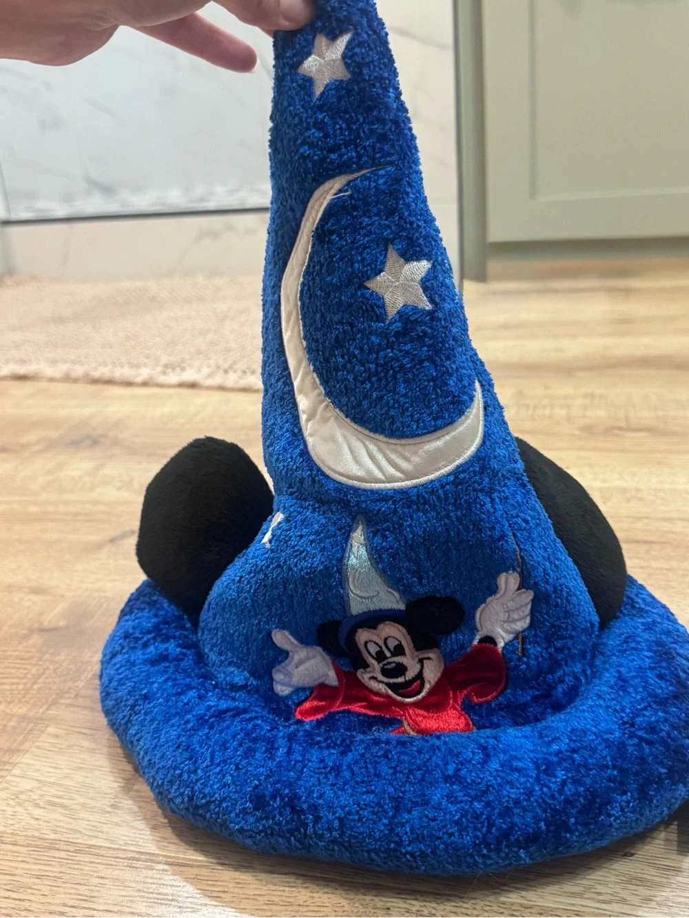 Disney Blue Sorcerer Mickey Plush One-Piece Romper